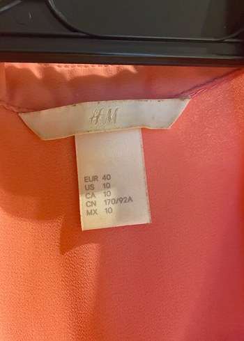 H&M şifon yavruağzı bluz - Görsel 2