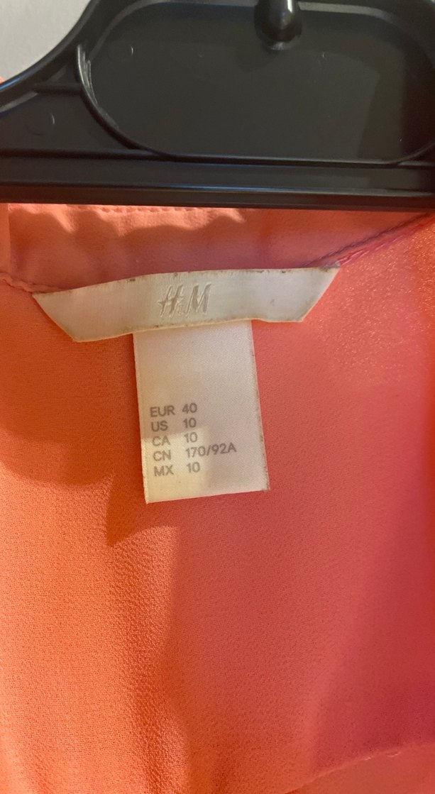 H&M şifon yavruağzı bluz - Görsel 2