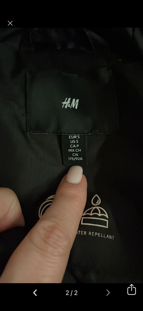 H&M erkek mont - Görsel 2