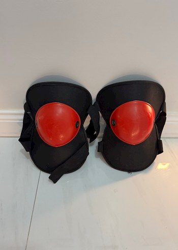 Kırmızı Kauçuk Motosiklet Diz Pedleri - Görsel 2