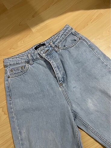 Buz mavisi mom jean