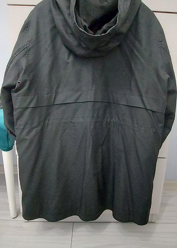 Siyah Kadın Yağmurluk - Görsel 3