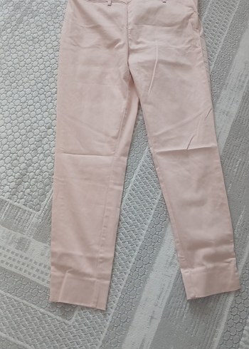 H&M Pembe Midi Kadın Kumaş Pantolon