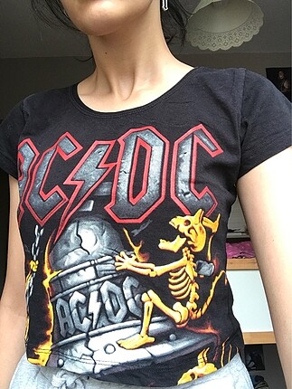 ACDC rock tişört