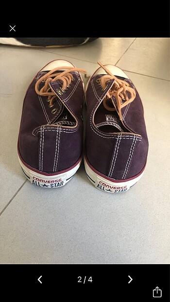 40 Beden mor Renk Orijinal Converse