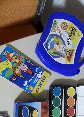 Çok Renkli Boyama ve kalem Setleri