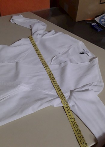 Beyaz Kadın Keten İpekyol Ceket - Görsel 6