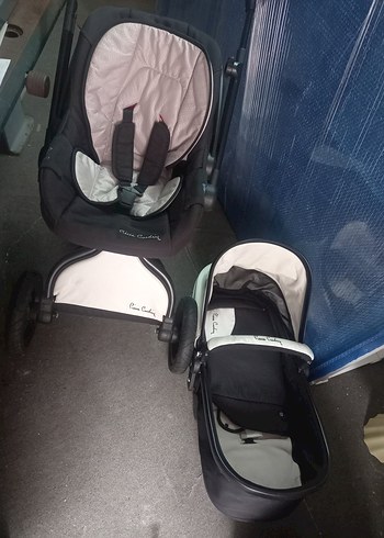 Siyah Gri Bebek Arabası Seti - Görsel 3