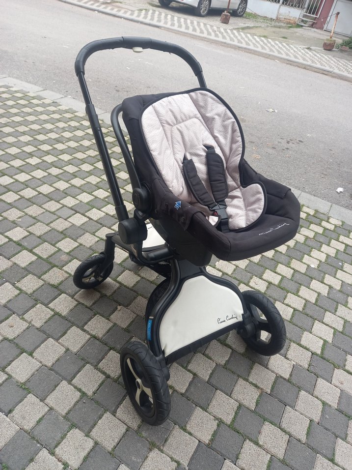 Siyah Gri Bebek Arabası Seti - Görsel 2