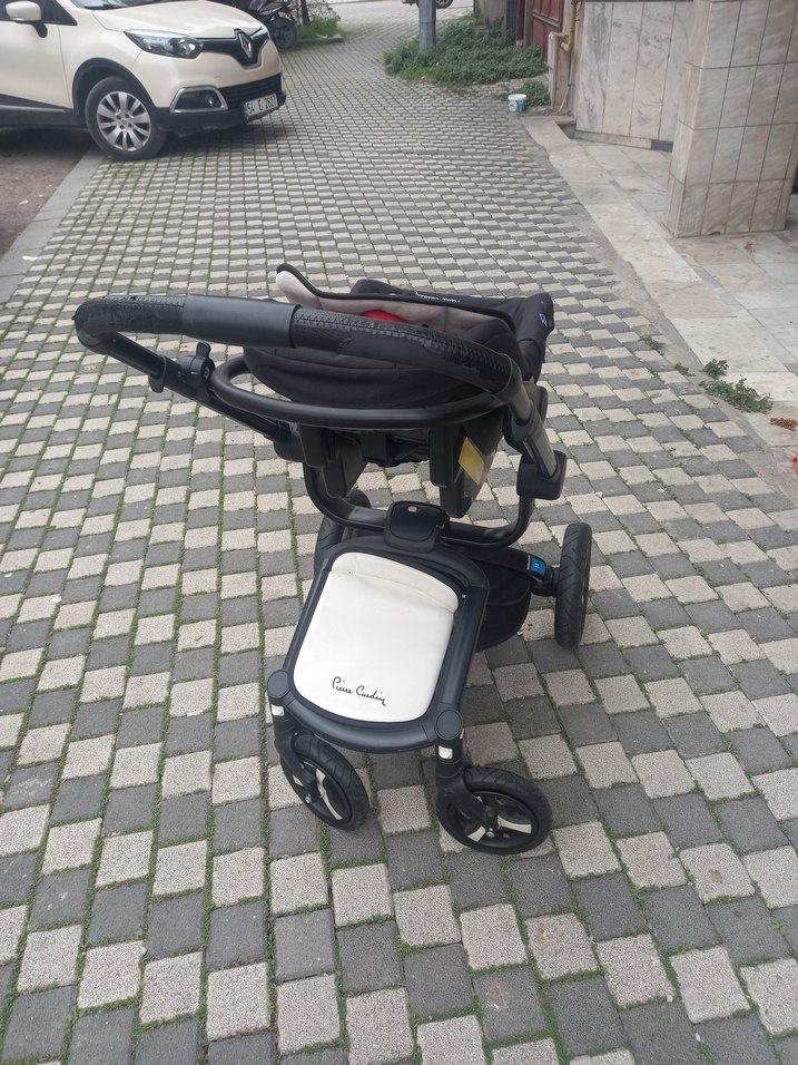 Siyah Gri Bebek Arabası Seti - Görsel 4