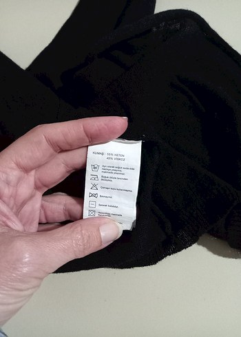 Siyah Salaş Gotik Kolsuz Midi Üst - Görsel 2