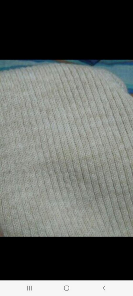 Bej Yünlü Uzun Kollu Triko Elbise - Görsel 5