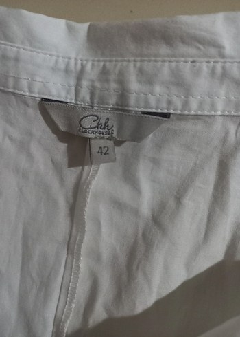 Beyaz Kemerli omuzları açık gömlek Yaka Midi Elbise - Görsel 2