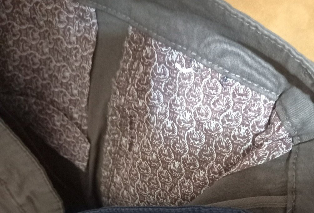 Kemerli Gri kadın Pantolon - Görsel 3