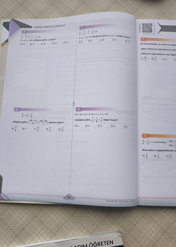 ADİM ADİM OGRETEN Matematik Video Anlatımlı Soru Fasikülü Prob. - Görsel 3