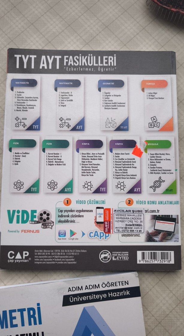 ADİM ADİM OGRETEN Matematik Video Anlatımlı Soru Fasikülü Prob. - Görsel 2