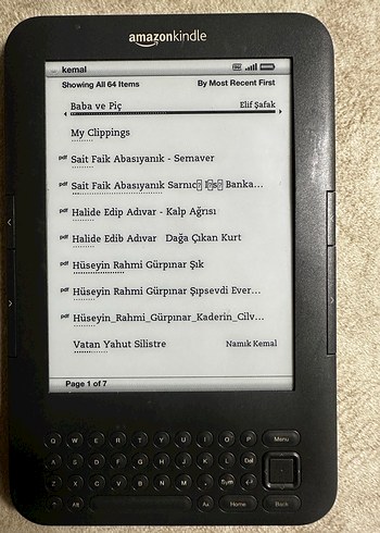 Siyah Amazon Kindle E-Kitap Okuyucu - Görsel 6