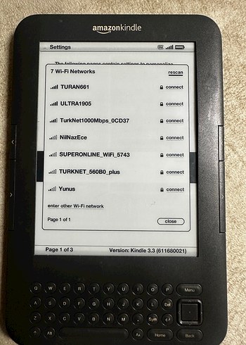 Siyah Amazon Kindle E-Kitap Okuyucu - Görsel 9