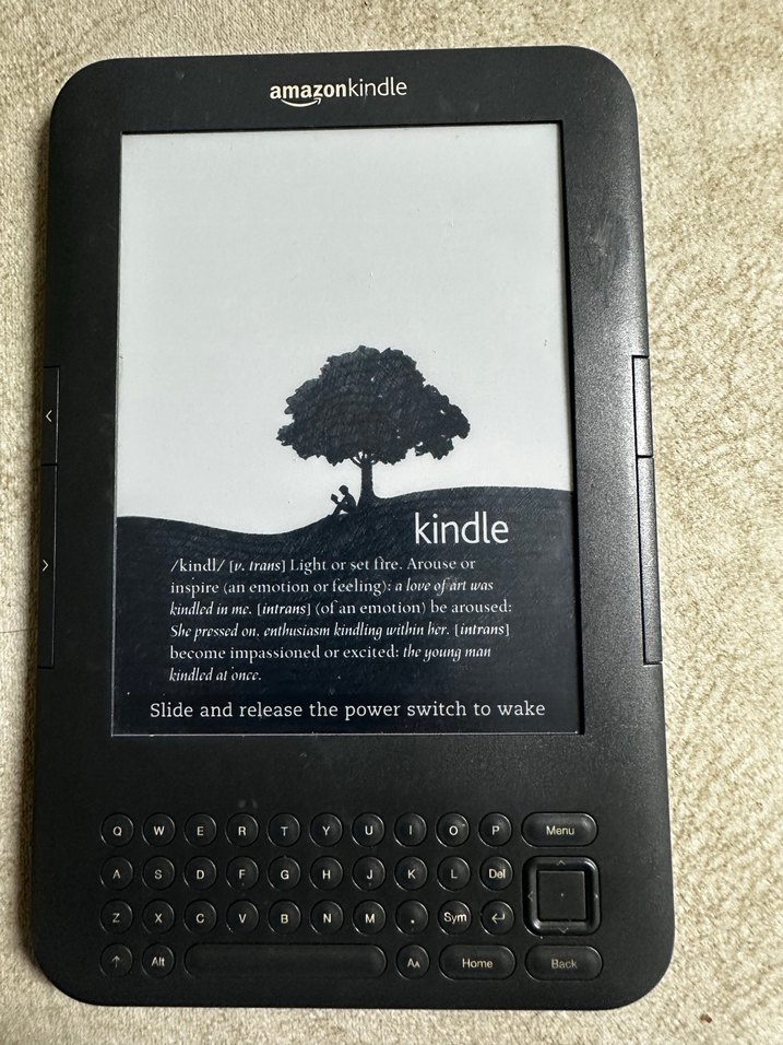 Siyah Amazon Kindle E-Kitap Okuyucu - Görsel 3