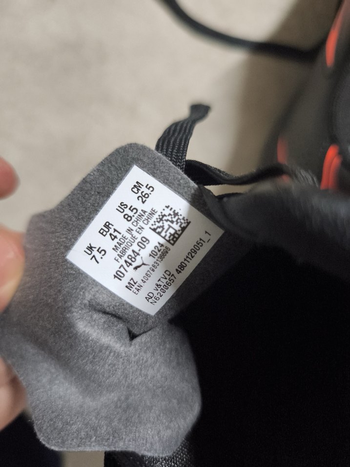 Siyah Erkek Futbol Ayakkabısı Bağcıklı Puma - Görsel 3