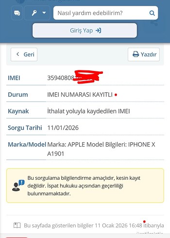 Apple iPhone X tr anakart 64 gb - Görsel 2