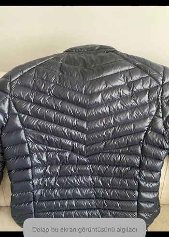 Siyah ERKEK Kışlık Şişme Mont LUFİAN Kaz tüyü - Görsel 3