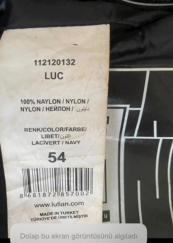 Siyah ERKEK Kışlık Şişme Mont LUFİAN Kaz tüyü - Görsel 7