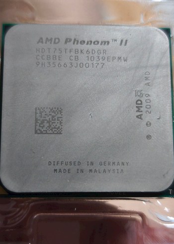 AMD PHENOM II İşlemci Siyah Kutuda - Görsel 2
