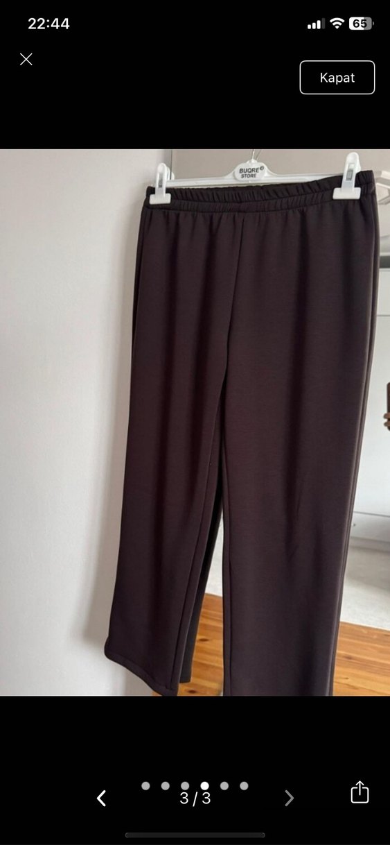 Kahverengi Kemerli Kadın Eşofman Takımı - Görsel 2