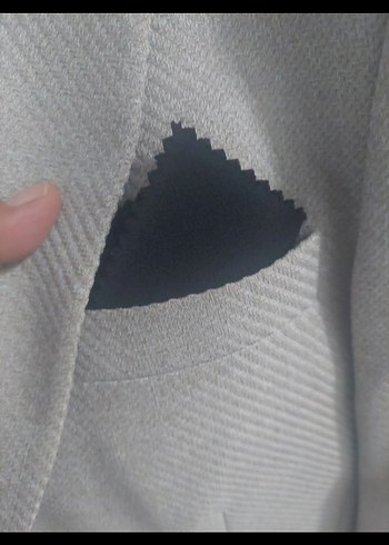 Gri Erkek Regular Fit Ceket - Görsel 4