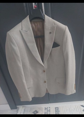 Gri Erkek Regular Fit Ceket - Görsel 5