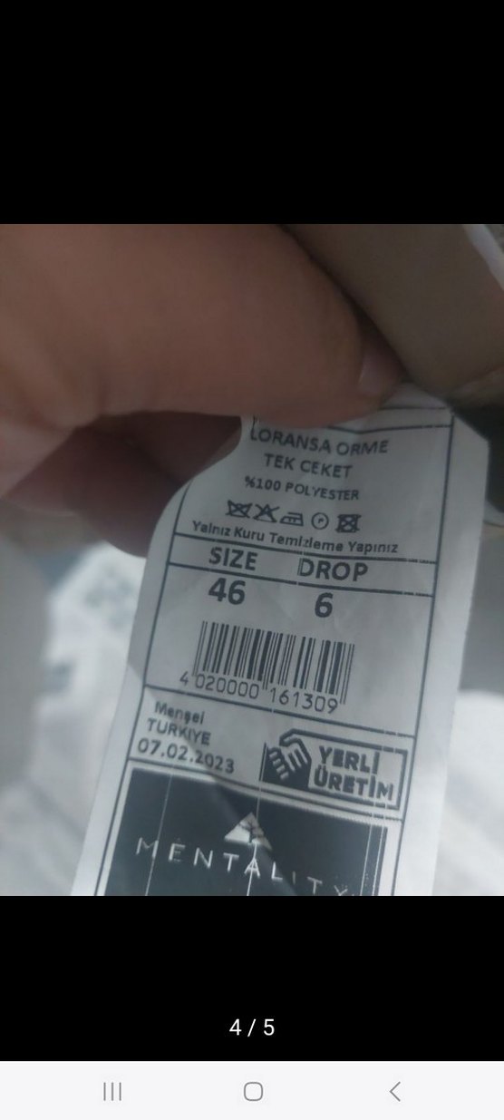 Gri Erkek Regular Fit Ceket - Görsel 2