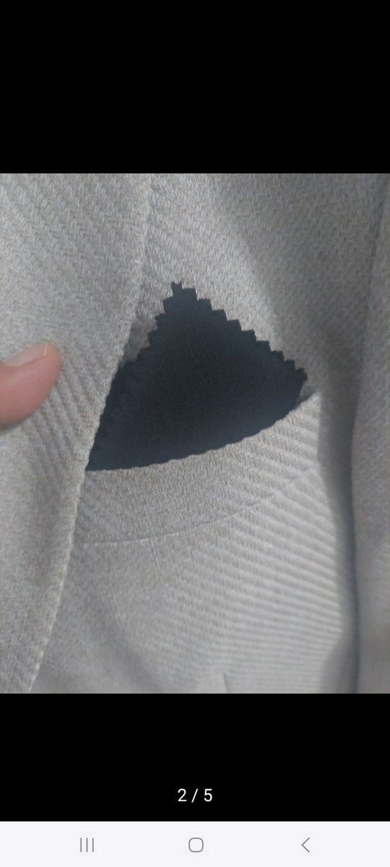 Gri Erkek Regular Fit Ceket - Görsel 4