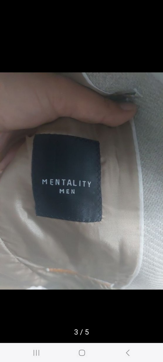 Gri Erkek Regular Fit Ceket - Görsel 3