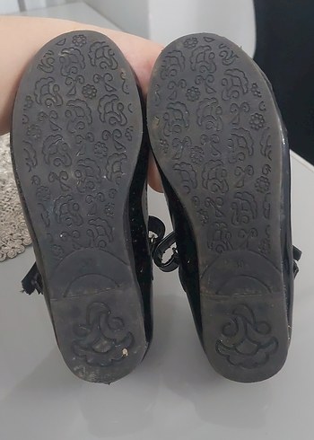 Kız Çocuk Siyah Rugan Tokalı Babet - Görsel 3