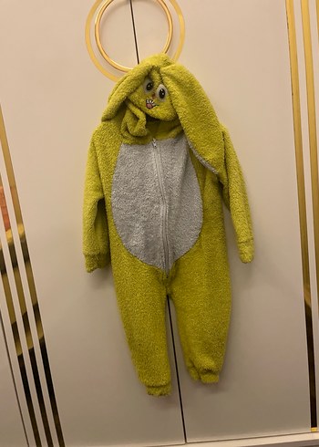 Gri Triko Bebek Tulumu - Görsel 2