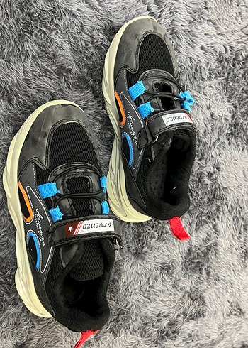 Gri Bağcıksız Erkek Çocuk Spor Ayakkabı - Görsel 3