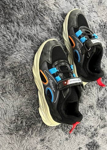 Gri Bağcıksız Erkek Çocuk Spor Ayakkabı - Görsel 2