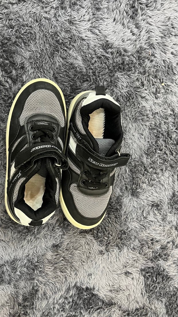 Gri Erkek Çocuk Zebra Desenli Spor Ayakkabı - Görsel 4