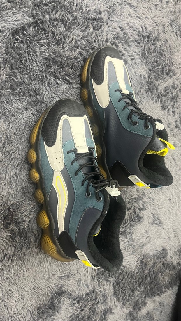 Gri Bağcıklı  Erkek Spor Ayakkabı - Görsel 3