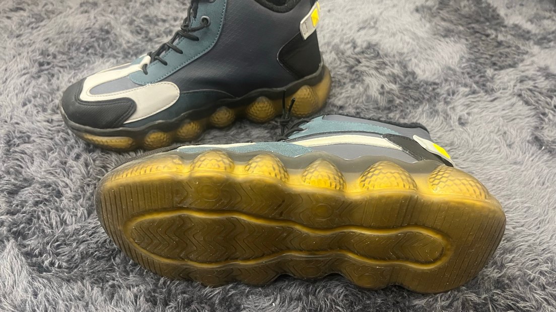 Gri Bağcıklı  Erkek Spor Ayakkabı - Görsel 5