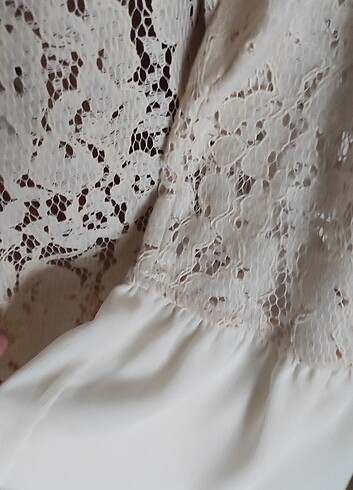 Zara İnvee dantel kimono