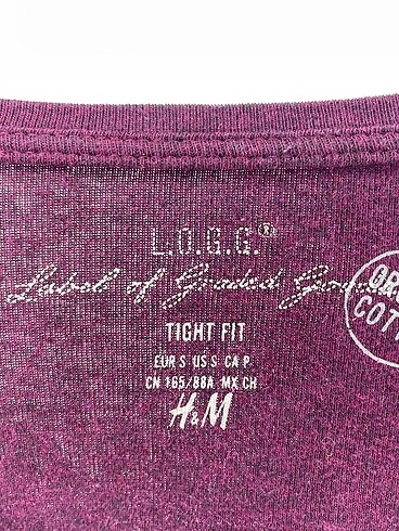s Beden bordo Renk H&M Bluz %70 İndirimli.