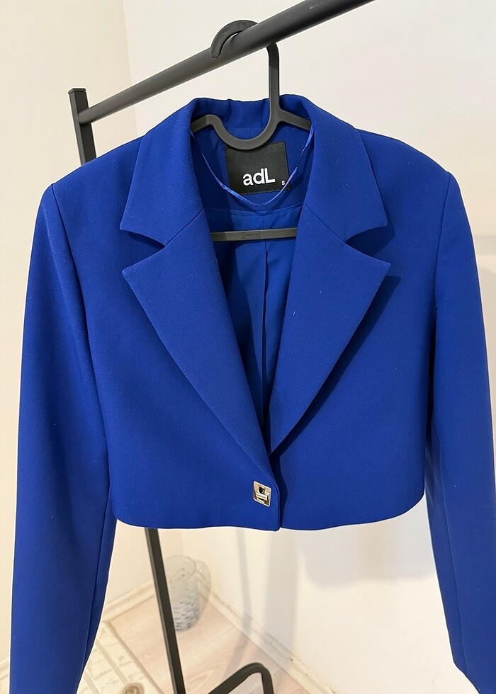 adL adil ışık crop ceket - Görsel 4