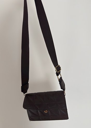 Kahverengi bej Deri Kadın Çanta - Görsel 4