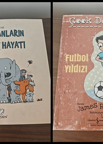 Çocuk Kitapları Hayvanlar ve Futbol