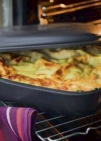 3.3L Büyük Pro Lazanya Kabı - Kahverengi - Görsel 2