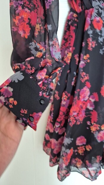 Zara Mini şifon elbise