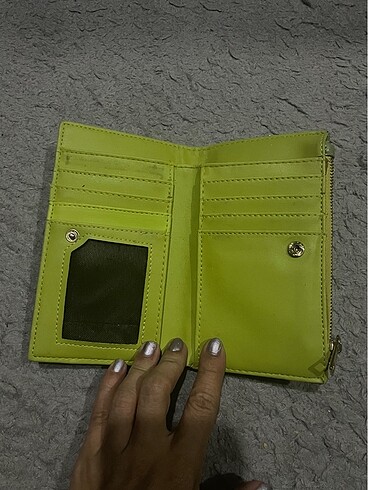 Deri yeşil cüzdan - Görsel 4