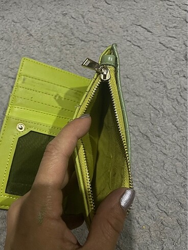 Deri yeşil cüzdan - Görsel 7